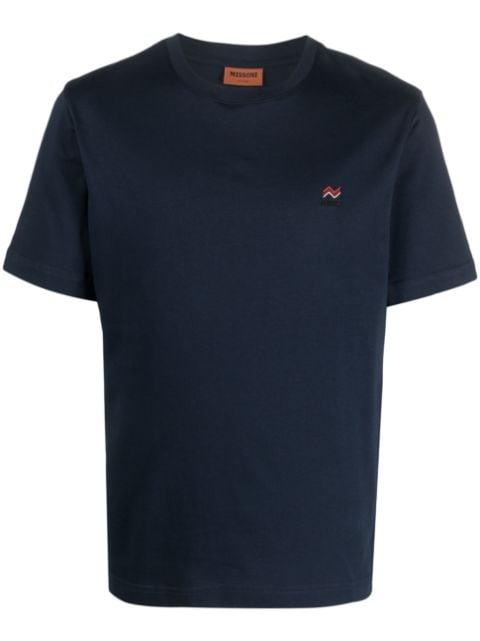 logo-embroidered cotton T-shirt by MISSONI