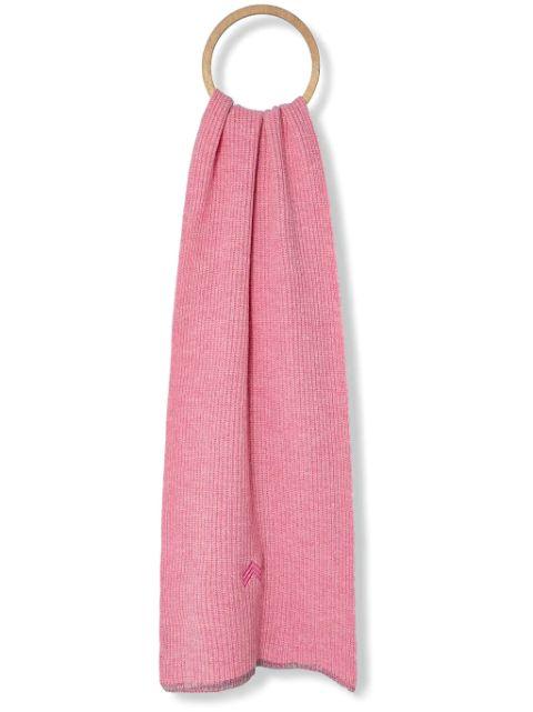 logo-embroidered scarf by MISSONI