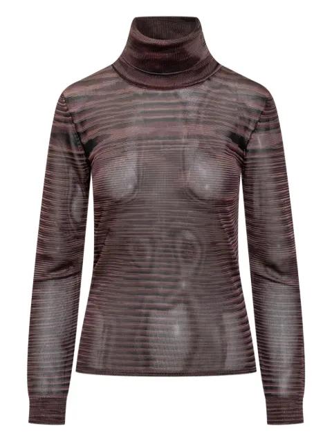long-sleeve top by MISSONI