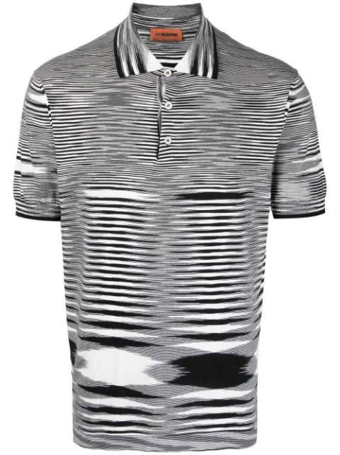 marl-knit polo shirt by MISSONI