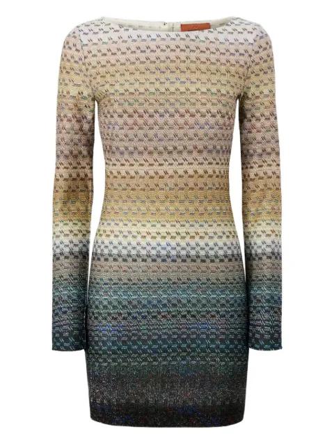 ombre-pattern mini dress by MISSONI