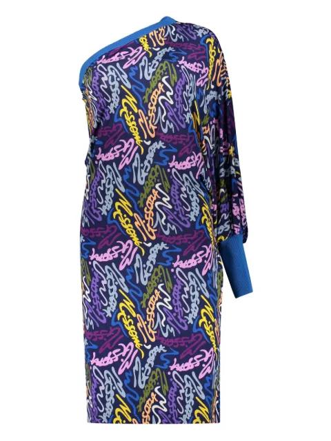 one-shoulder dress by MISSONI