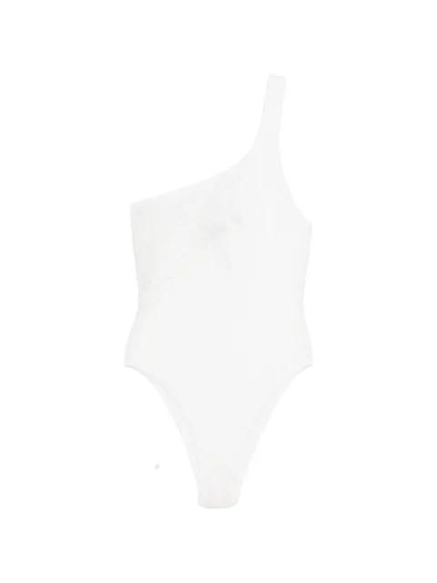 one-shoulder swimsuit by MISSONI