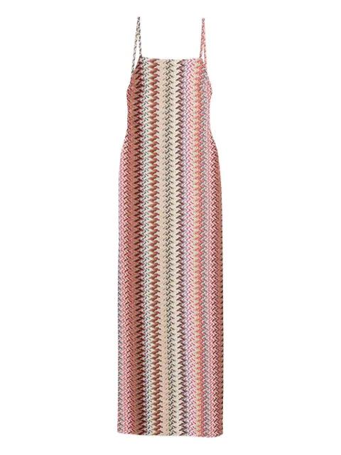 open-back maxi dress by MISSONI