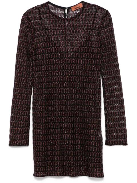 open-knit mini dress by MISSONI