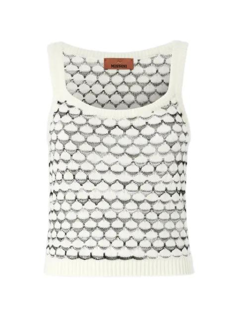 openwork top by MISSONI