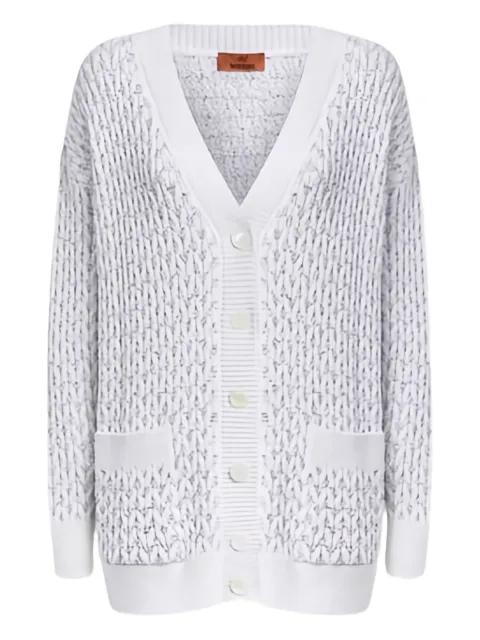 patch-pockets cardigan by MISSONI