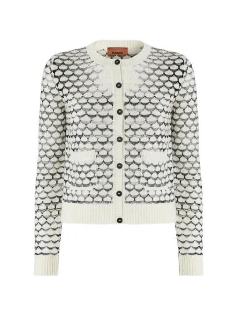 patterned knit cardigan by MISSONI