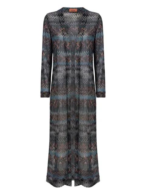 patterned long cardigan by MISSONI