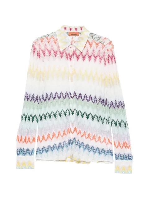 patterned shirt by MISSONI