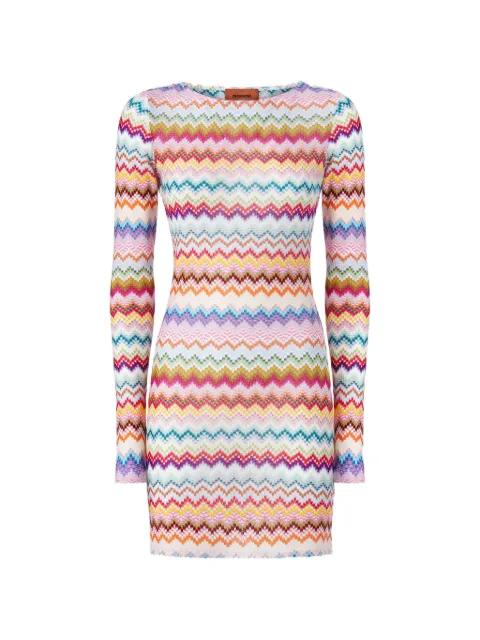 pixelated Zigzag mini dress by MISSONI
