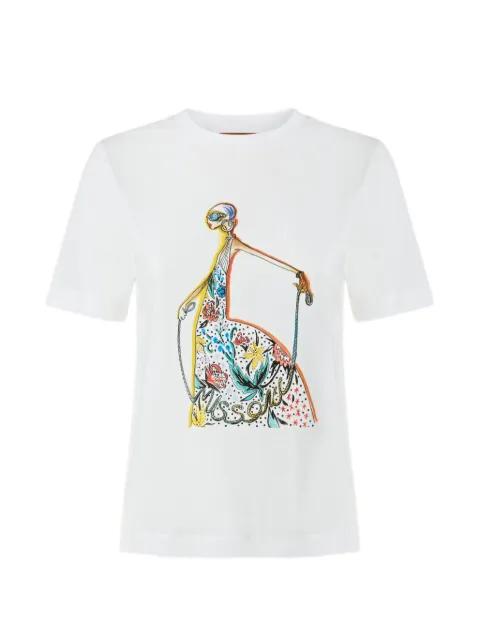 print short-sleeve T-shirt by MISSONI
