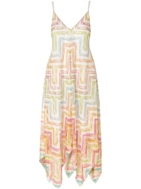 printed beach dress by MISSONI
