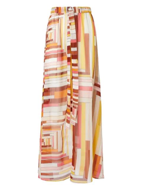 printed maxi skirt by MISSONI