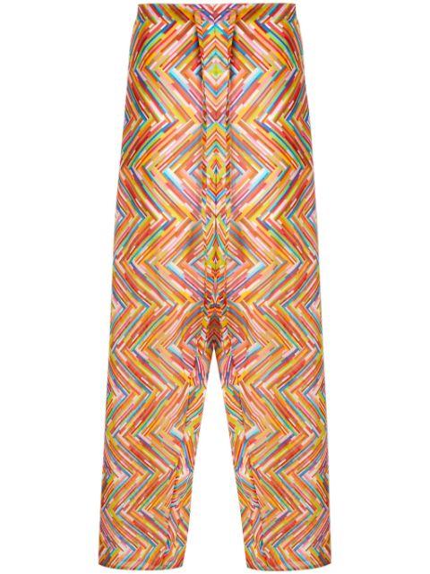 printed trousers by MISSONI
