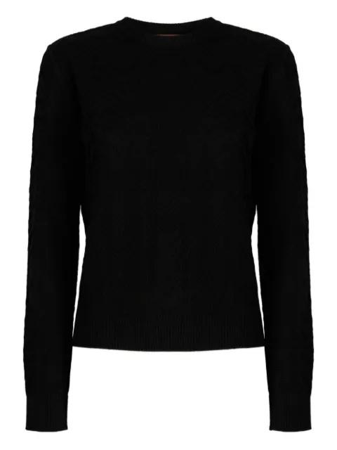 round-neck sweater by MISSONI