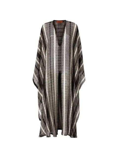 sequin-embellished striped kaftan by MISSONI