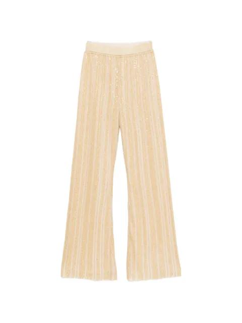 sequin-embellished trousers by MISSONI