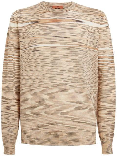 slub crew-neck jumper by MISSONI