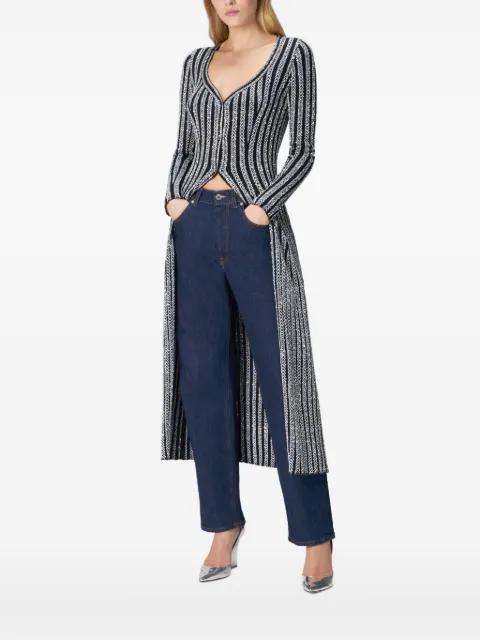 stripe button cardigan by MISSONI