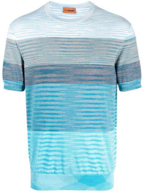 striped cotton T-shirt by MISSONI