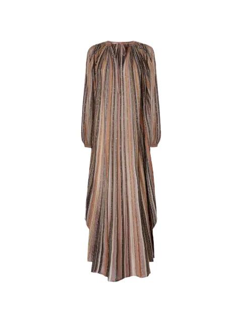 striped embellished maxi dress by MISSONI