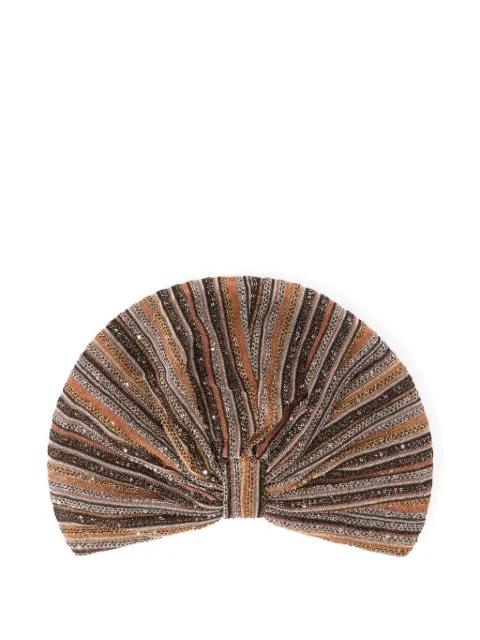 striped knotted hair accessory by MISSONI