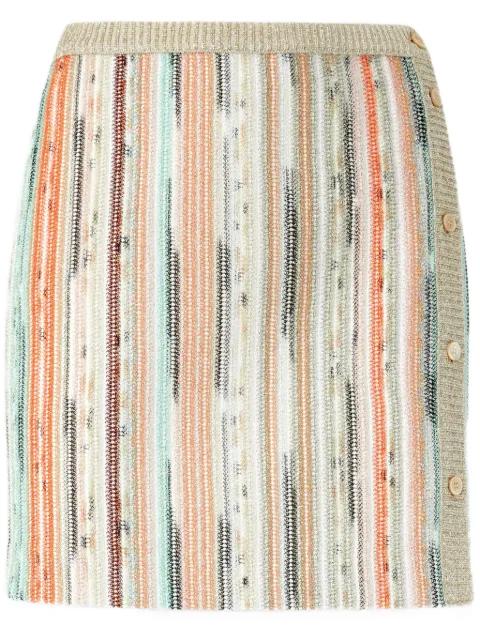 striped mini skirt by MISSONI