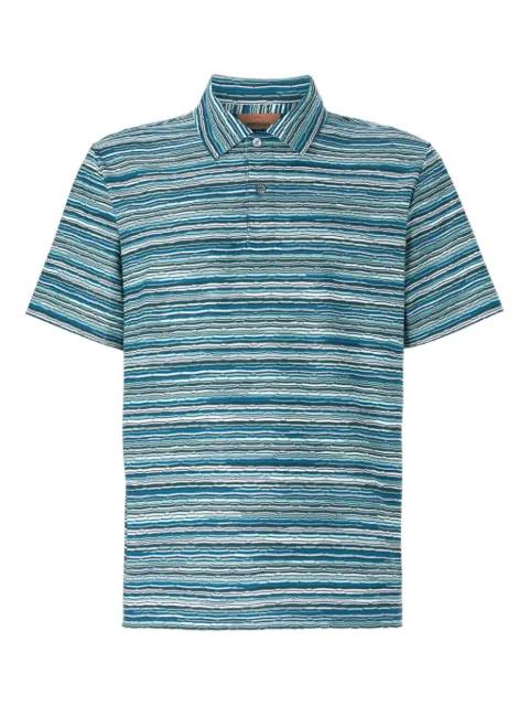 striped polo shirt by MISSONI