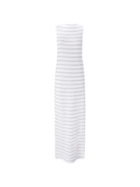 striped sleeveless maxi dress by MISSONI