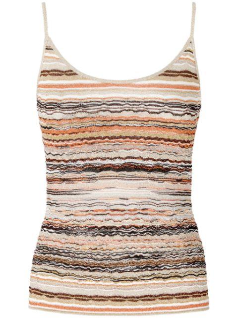 striped tank top by MISSONI
