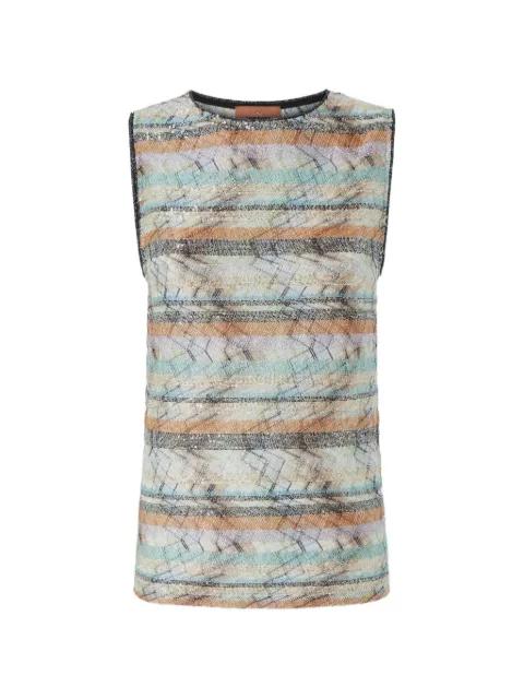 striped top by MISSONI