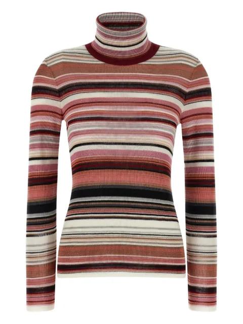 striped-turtleneck sweater by MISSONI