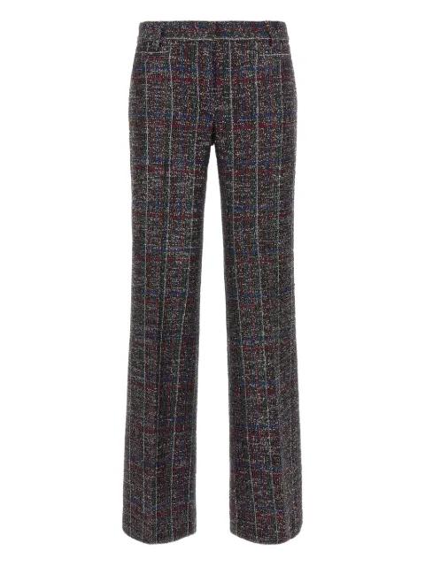 tartan patterned trousers by MISSONI