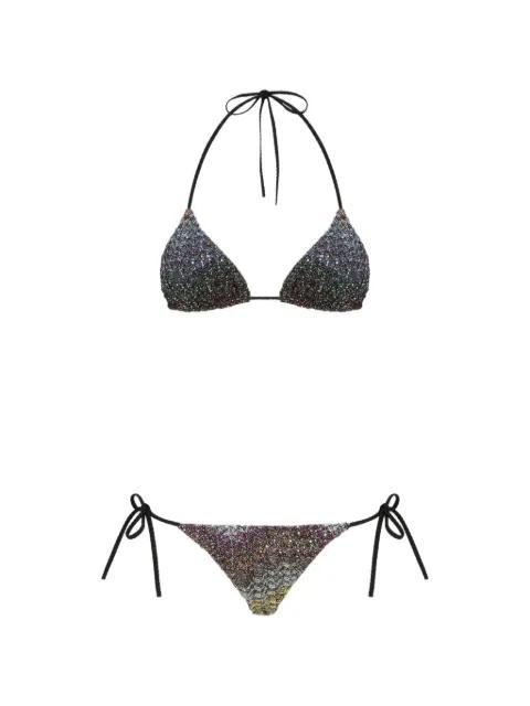 tie-fastening bikini set by MISSONI