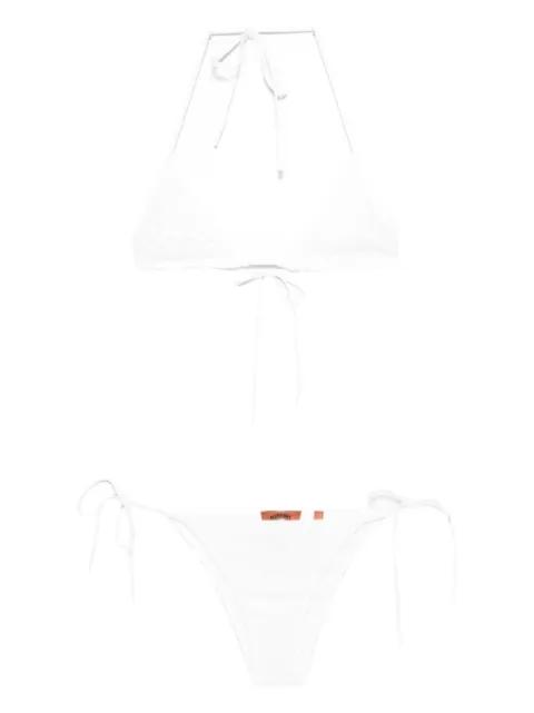 tie iridescent bikini by MISSONI
