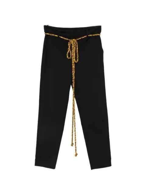 tie-waist trousers by MISSONI