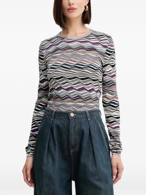 wavy sweater by MISSONI