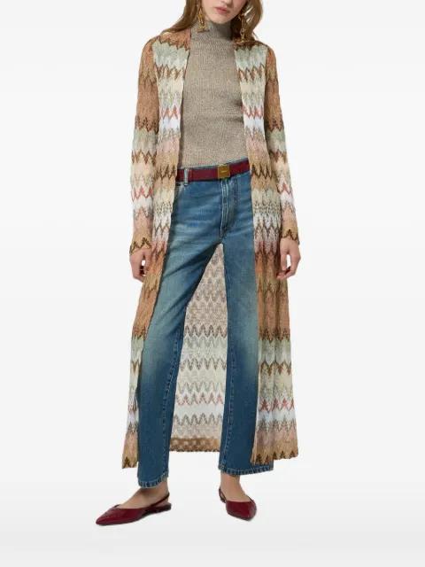 zig-zag knit cardigan by MISSONI