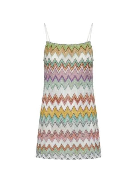 zig-zag mini dress by MISSONI