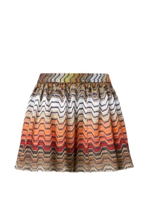 zig-zag mini skirt by MISSONI