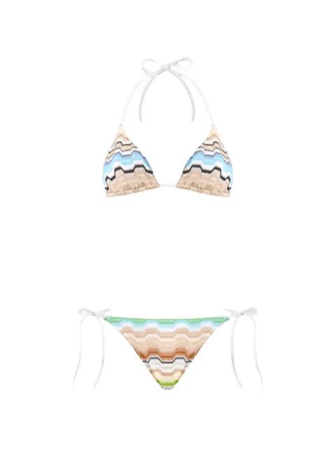 zigzag bikini set by MISSONI