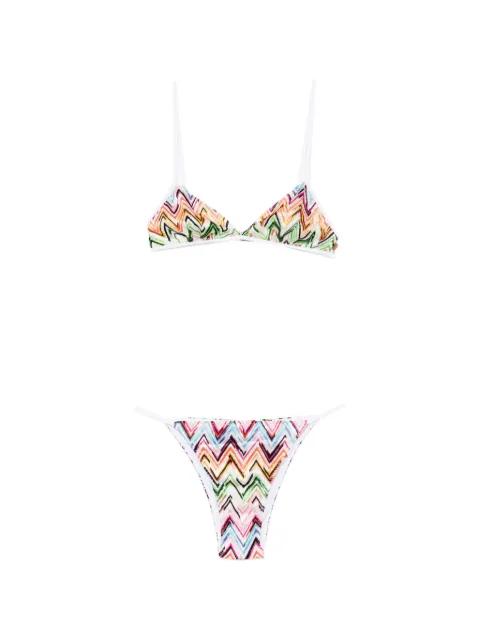 zigzag bikini set by MISSONI