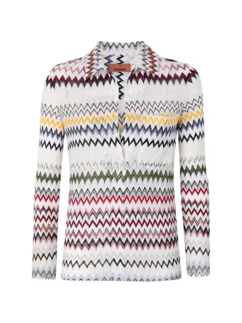 zigzag blouse by MISSONI