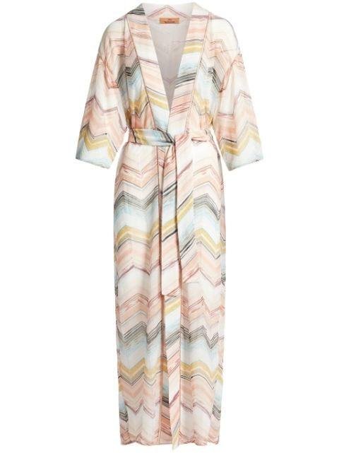 zigzag cover up dress by MISSONI