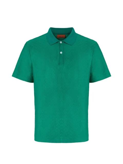 zigzag-design polo shirt by MISSONI