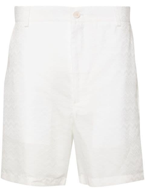 zigzag-jacquard bermuda shorts by MISSONI