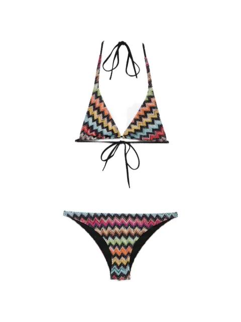 zigzag-knit bikini by MISSONI