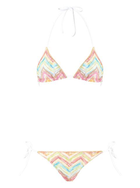 zigzag-knit bikini set by MISSONI