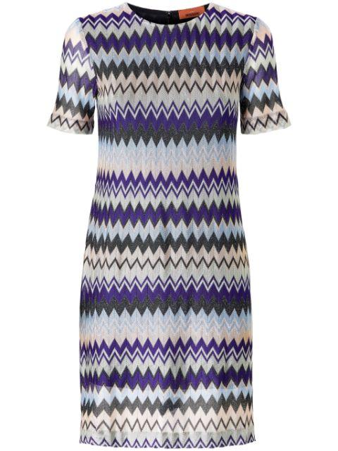 zigzag-knit dress by MISSONI